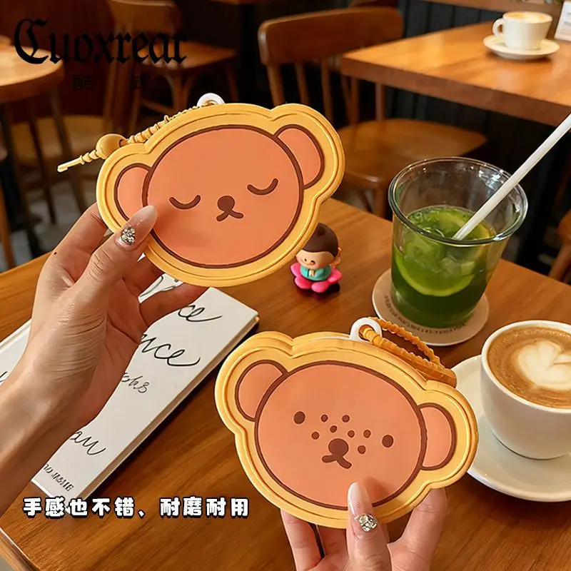 New Cartoon Miffy Rabbit Coin Purse Kawaii Boris Bluetooth Earphone Storage Bag Backpack Pendant Children's Holiday Gift
