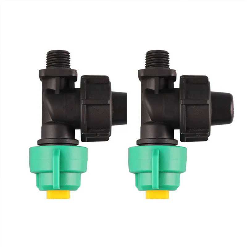 

2PCS High Pressure Spray Head w Thread Connector Threaded Sprayer Tip VP110-03 Nozzle 1222 Filter Net for Agri-UAV Drone Parts