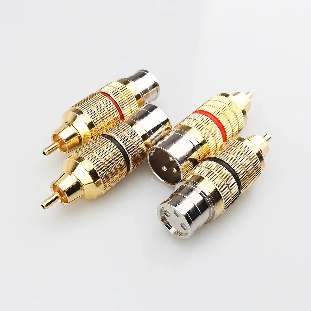 

Top quality CARDAS CGF XLR to RCA male Canon balance male and female to Lotus male conversion head Audio microphone jack adapter