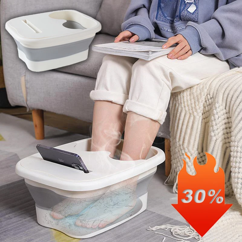 Foldable Footbath Massage Bucket Soaking Bucket Special Offer Folding Basin Spa Foot Bath Bucket Household Sauna Bathtub