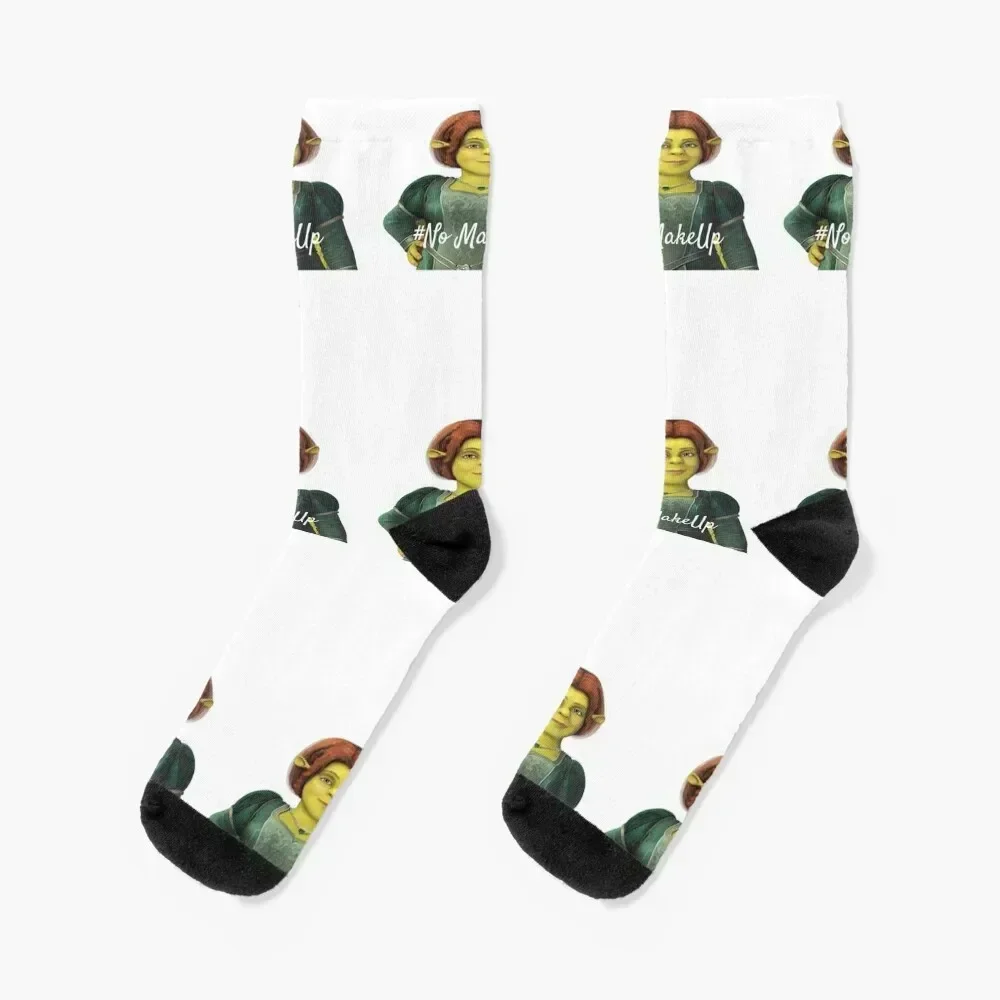 No MakeUp Ogre Princess Socks funny gifts new in's ankle sport Socks Men's Women's