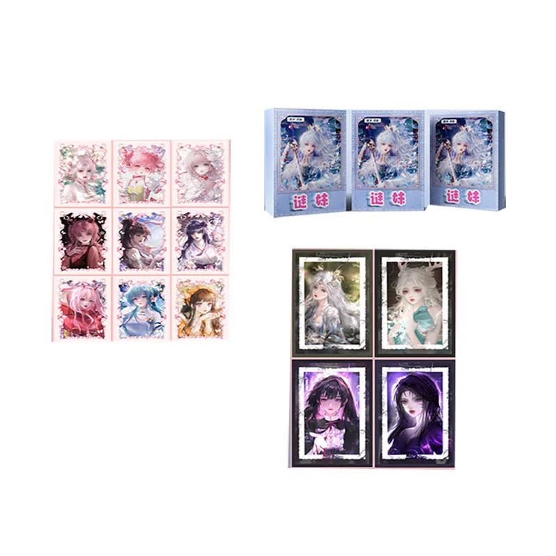 

Goddess Story Collection Card Now Signed Tri-Fold Butterfly Material Signature My Sister Is Here Card Party Games