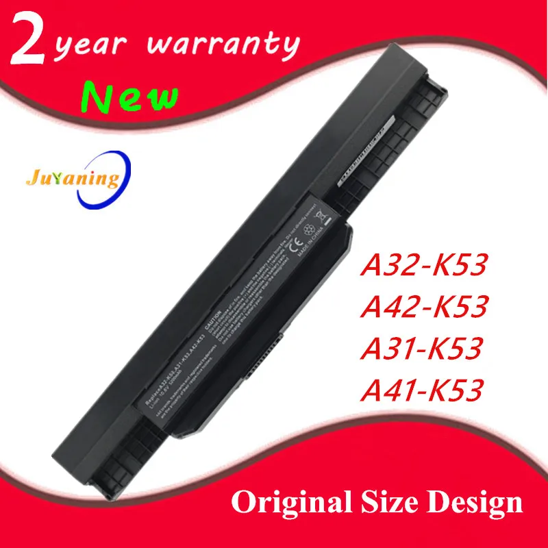 Laptop battery for asus X43S X43SJ X43SV X44C X84C X84H X43U A41-K53 X84S X44H X44L X43E X84 X54 X54F X54H X54K X54L X54LB X54LY