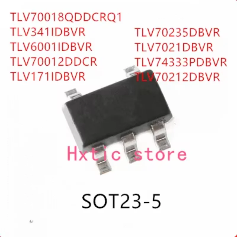 10PCS TLV70018QDDCRQ1 TLV341IDBVR TLV6001IDBVR TLV70012DDCR TLV171IDBVR TLV70235DBVR TLV7021DBVR TLV74333PDBVR TLV70212DBVR IC