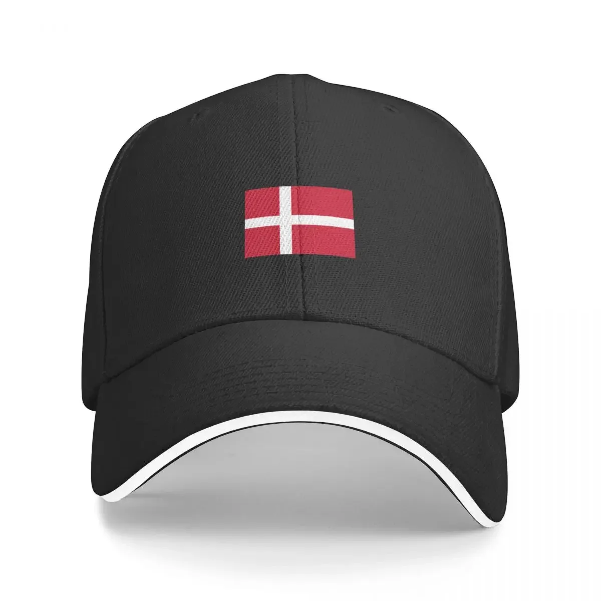 

Denmark Flag - Danmark Fodbold DK Danish Sticker T-Shirt Baseball Cap Luxury Brand Beach Outing beach hat Hats Man Women's