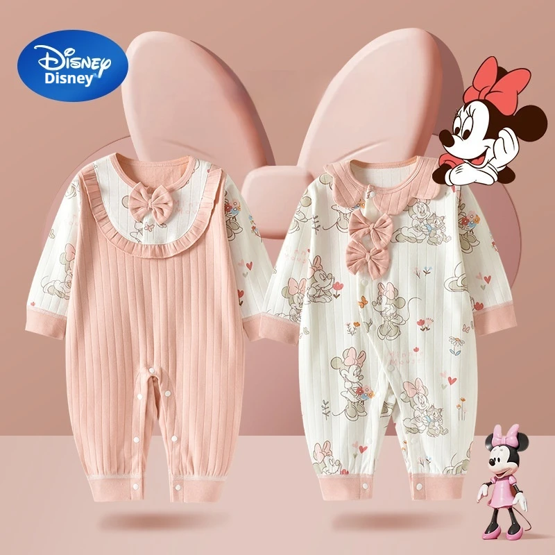 

Disney Baby Jumpsuits Pure Cotton Boneless Delivery Room Discharge Gowns Newborn Products Baby Girl Clothes AndGifts ForNewborns