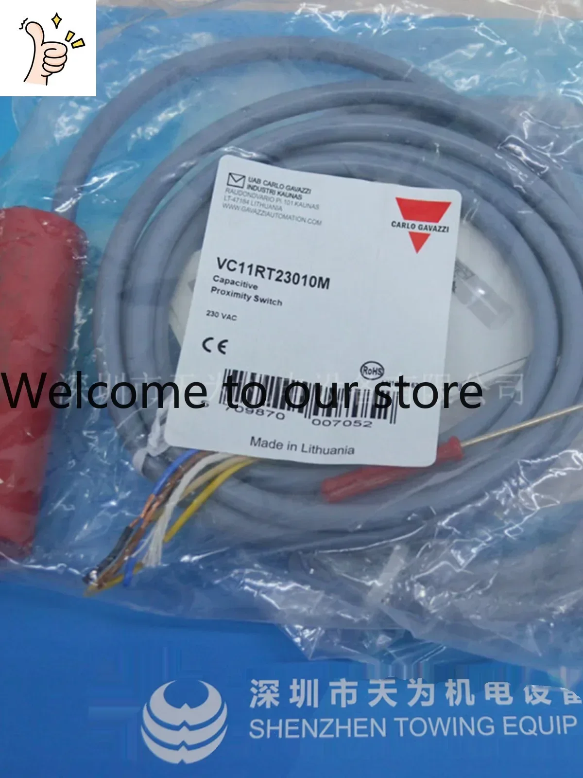 2026.4 Acting As Agent For CARLO GAVAZZI Jiale VC11RT23010M VC11RTM2410M Capacitive Sensor In Switzerland.