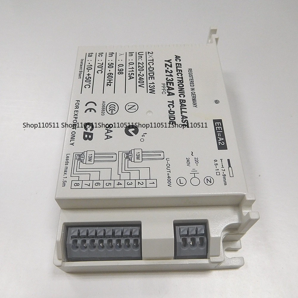 AC220-230V YZ-213EAA T5-C Fluorescent Lamp Ballast 55W Power Supply For T5 Circular Ring Light Repair