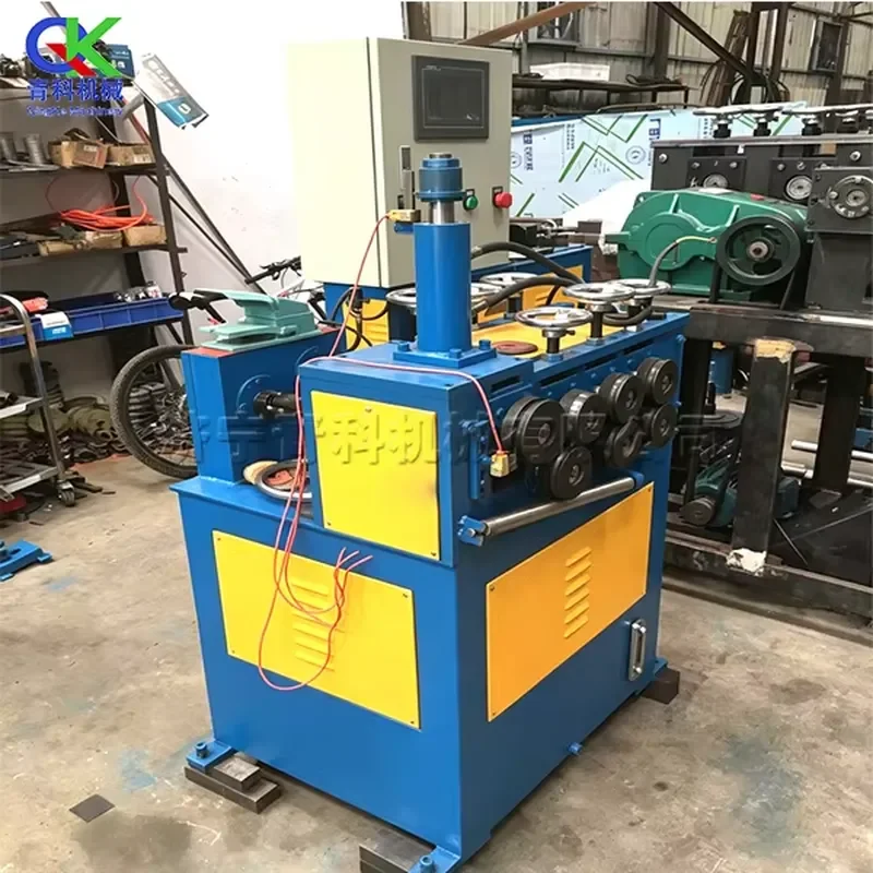 CE Certification High Precision 1.5KW Vertical Tube Coiling Machine Max 25mm Pipe Bending Capacity Copper Steel Pipe Roll