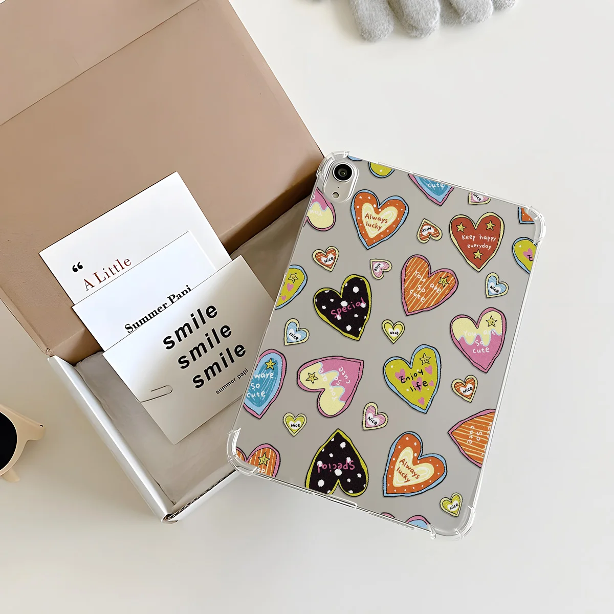 Diverse Forms Of Love For iPad Pro 11 2024 2018 2022 Air 4 10.9 Inch 13 2025 Silicone For iPad 5 6 2 3 Mini 6 5 2 3 Tablet Case
