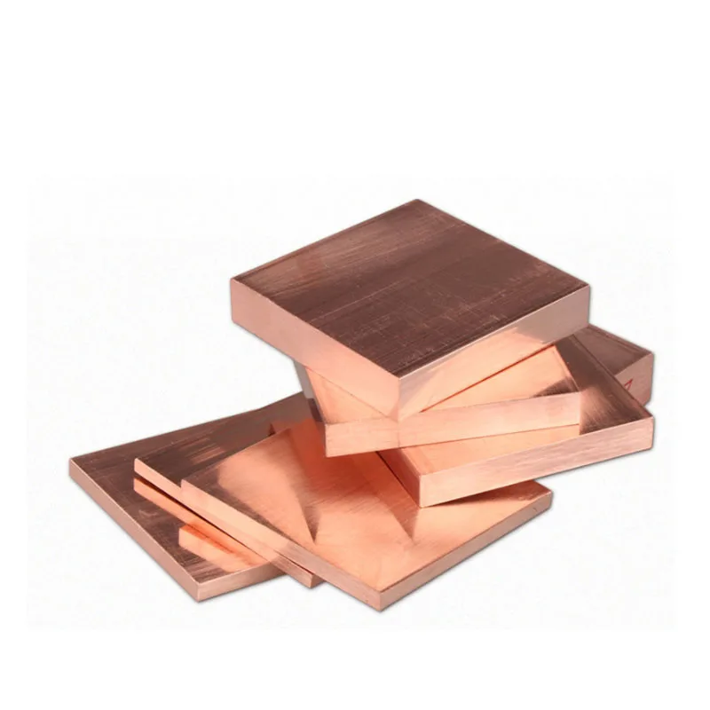 1PC 99.9% Copper Sheet T2 Copper Plate Pure Copper Cu Metal DIY Handmade Materialfor Industry Mould or Metal Art Thick0.5-6mm