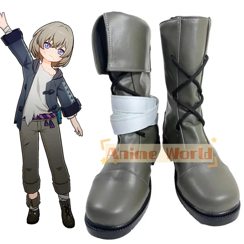 

Honkai: Star Rail Aventurine Kakavasha Cosplay Shoes Halloween Carnival Boots Custom Made