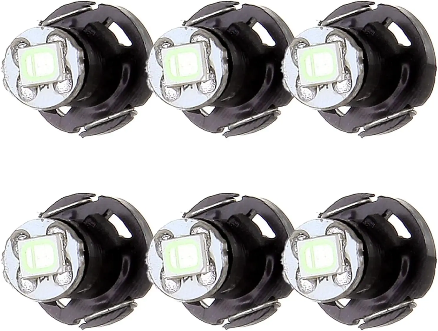 

6 упаковок ледяного синего цвета T4/T4.2 Neo Wedge 2835SMD, светодиодные лампы для приборной панели, замена, подходит для Toyota Camry 2002-2006 гг.