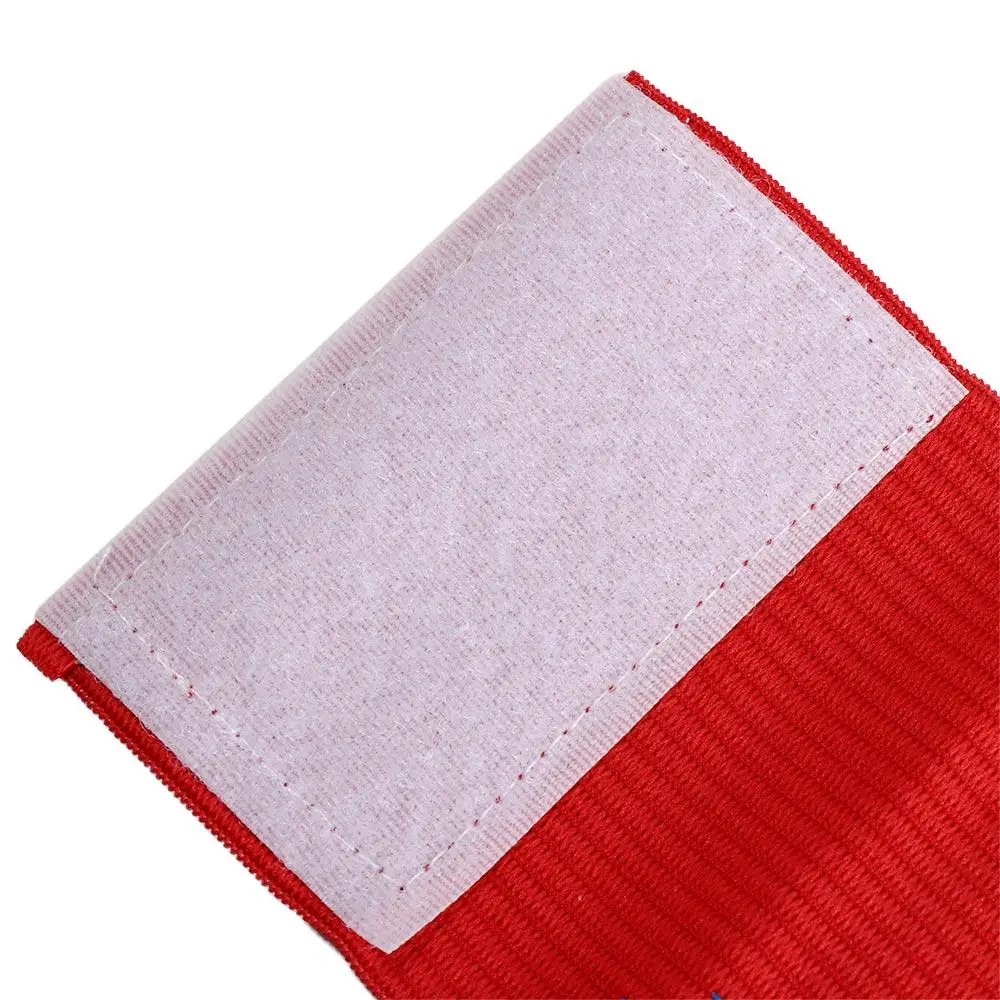 Adjustable Football Captain Arm Band Professional Nylon Leader Arm Band Prevent Falling Multiple Colors Captain Group Arm Band