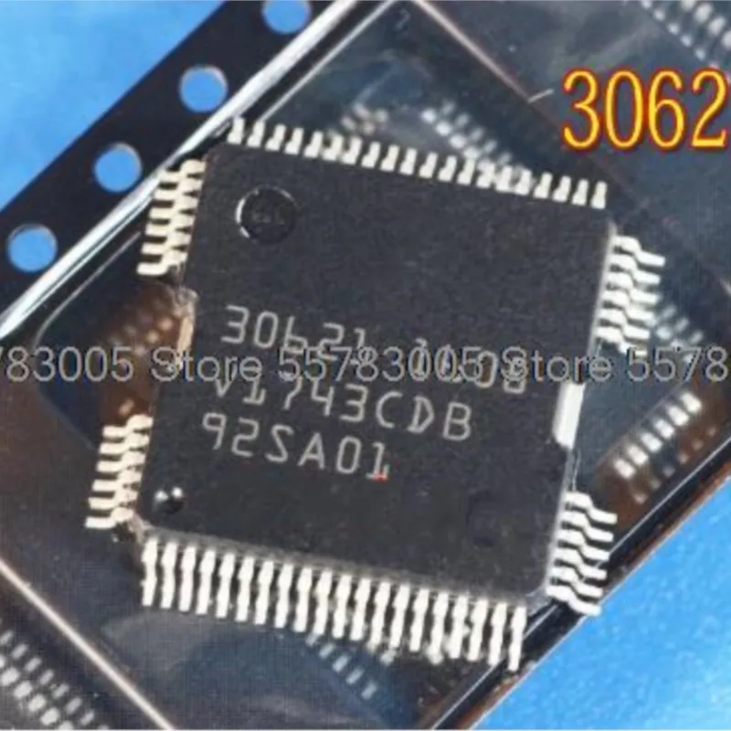 

10PCS New 30621 QFP64 Automotive Computer Board Vulnerable Maintenance Fuel Injection Driver Chip IC