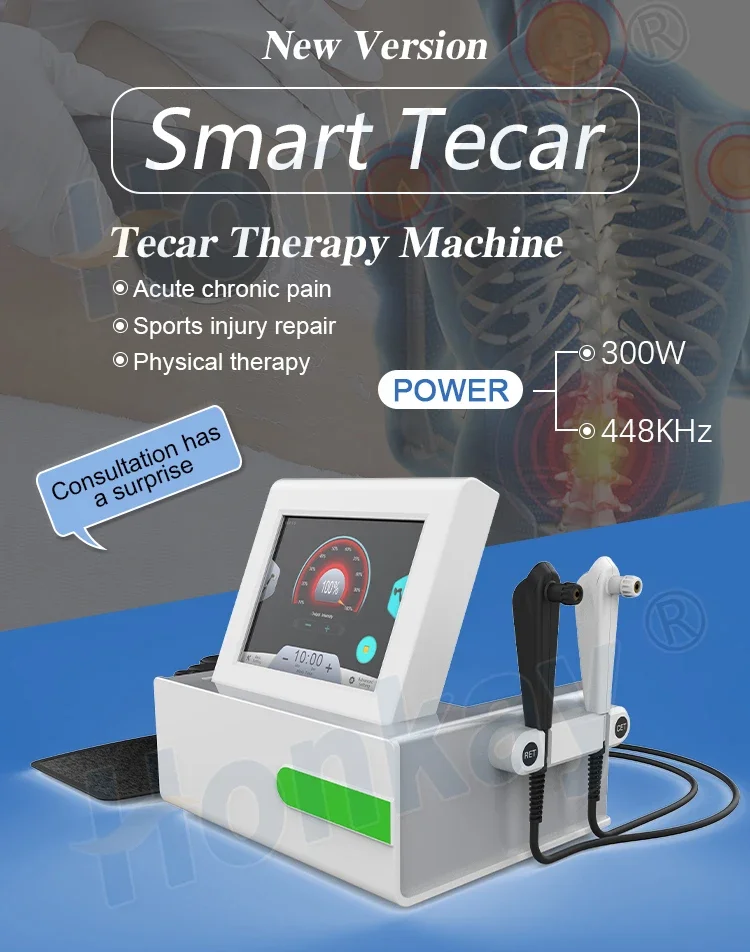 Factory Price Human Back Knee Shoulder Joint Pain Physical Therapy Equipment Cet Rf Heating Therapy Machine