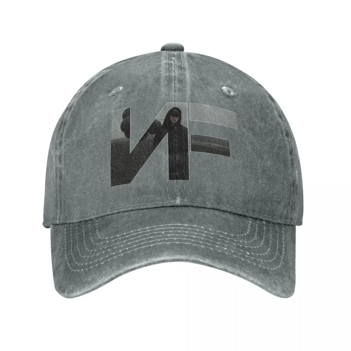 

NF Rapper Logo Trucker Hats Merchandise Vintage Distressed Cotton Hope Album Tour 2024 Baseball Cap For Unisex Adjustable