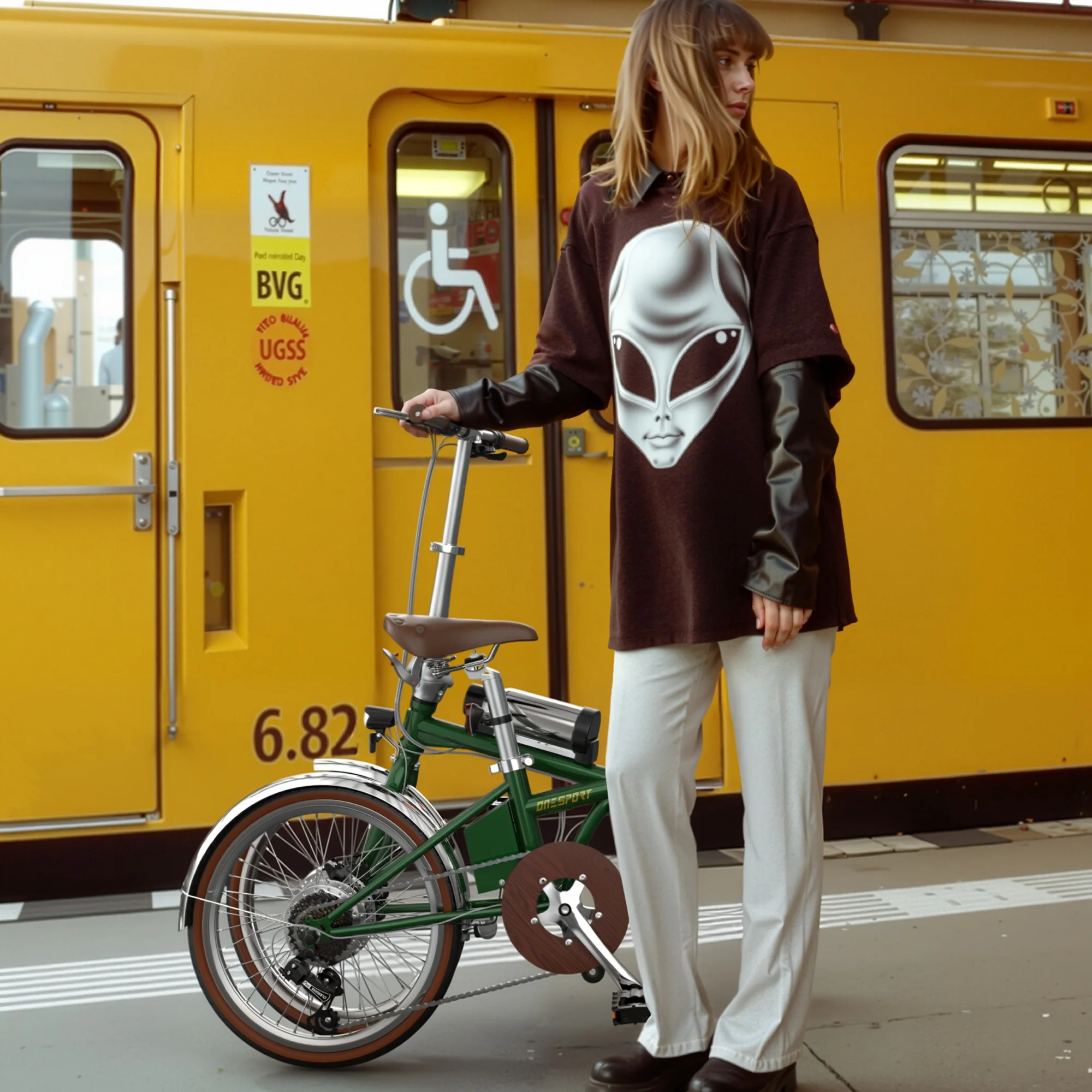 Bicicleta eléctrica ONESPORT OT02PRO para adultos, e-bike de 36V 5.2AH con sensor de torque, eBIKE con neumáticos de 20*1.35, bicicleta eléctrica urbana.