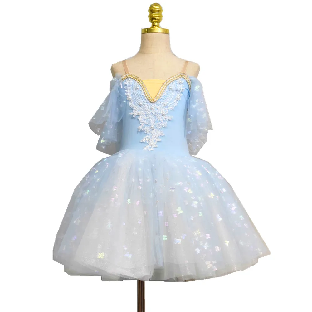 Vestido de dança tutu para crianças, trajes Swan Lake, roupas de bailarina, roupas adolescentes para meninas, crianças e crianças