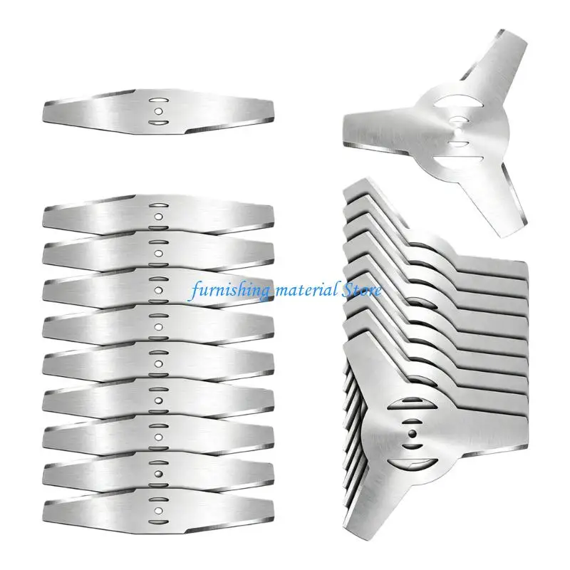 Y5GD Metal Grass String Trimmer Head Replacement Blade Lawn Mower Fittings Parts Home Garden Power Tool Replacement