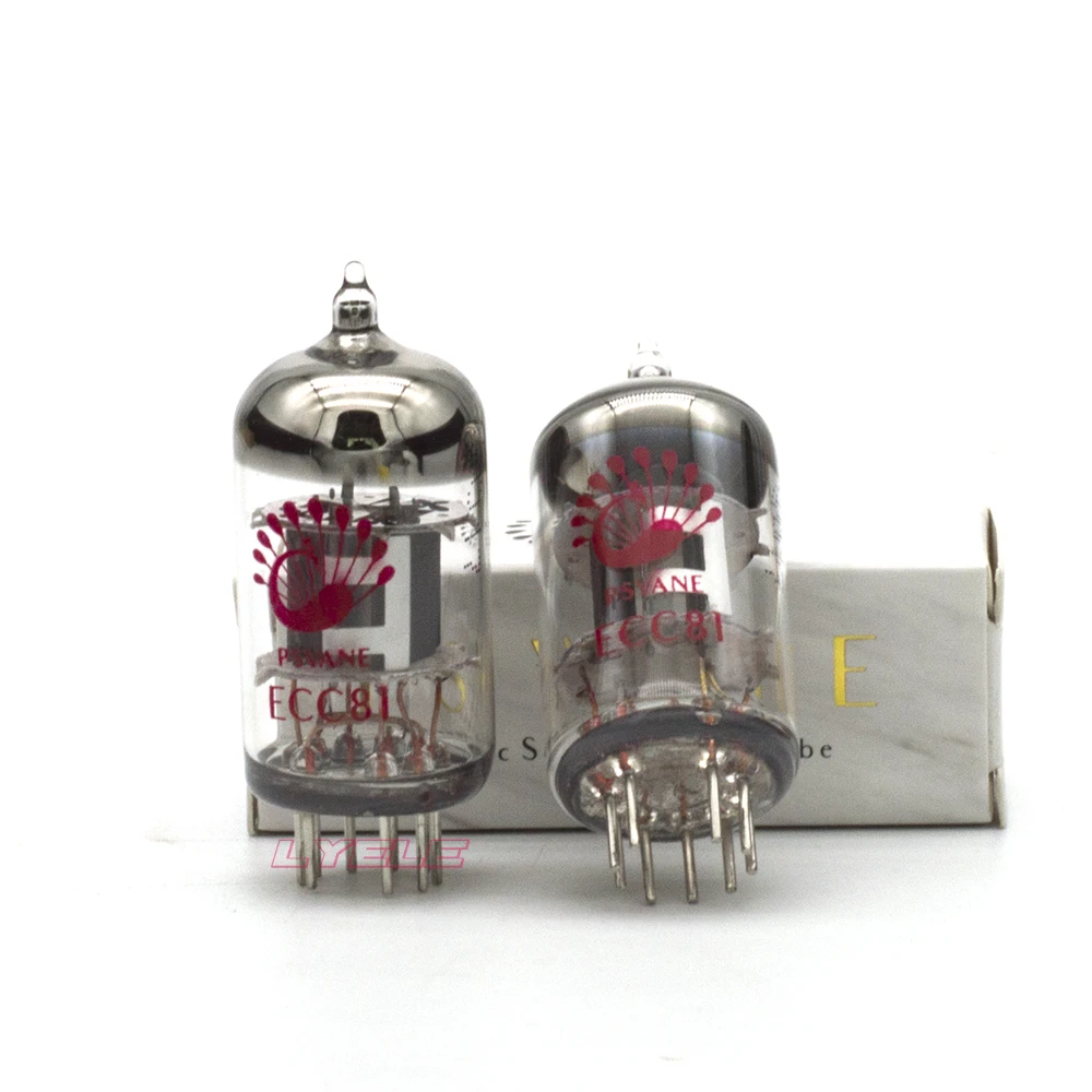 PSVANE Vacuum Tube ECC81 Replace E81CC ECC801S 12AT7 6201 Factory Test And Match signal Tube Amplifier kit DIY Audio Valve