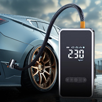 6000mAh Car Air Compressor 7.4V 150PSI Electric Wireless Portable Tire Inflator Pump for Motorcycle Bicycle Car Tyre Balls