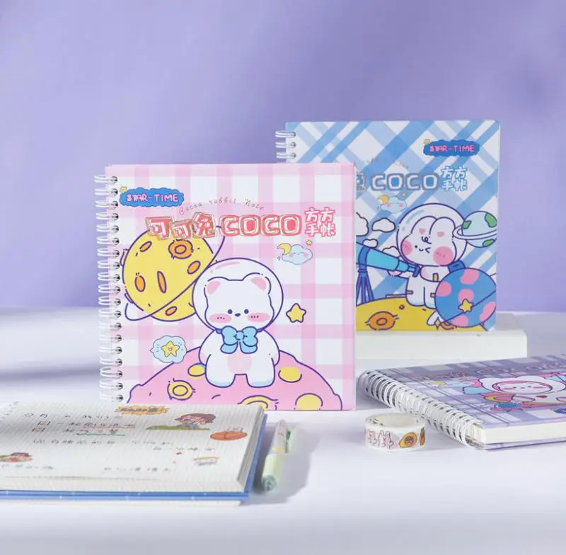 Cartoon Diary Notebook for Student Writing Notebook School Stationery