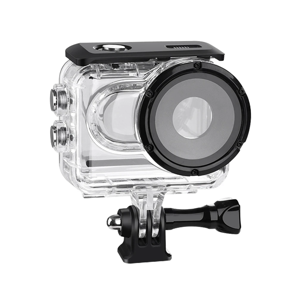 

N05R For Insta360 GO3 GO3S Case Waterproof 60M Housing Diving Protective Camera Underwater Cover with Touch Screen