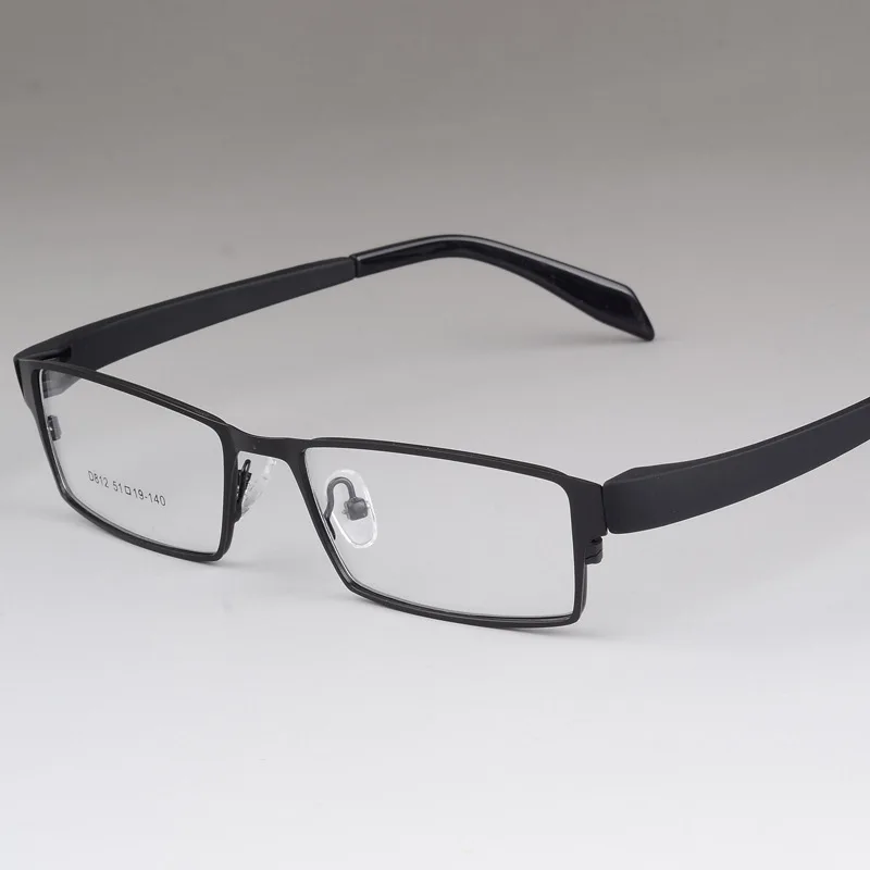 

Prescription Glasses Men Vintage Full Rim Business Eye Glasses for Men Anti Blue Light Black Brown Optical Reading Myopia Custom