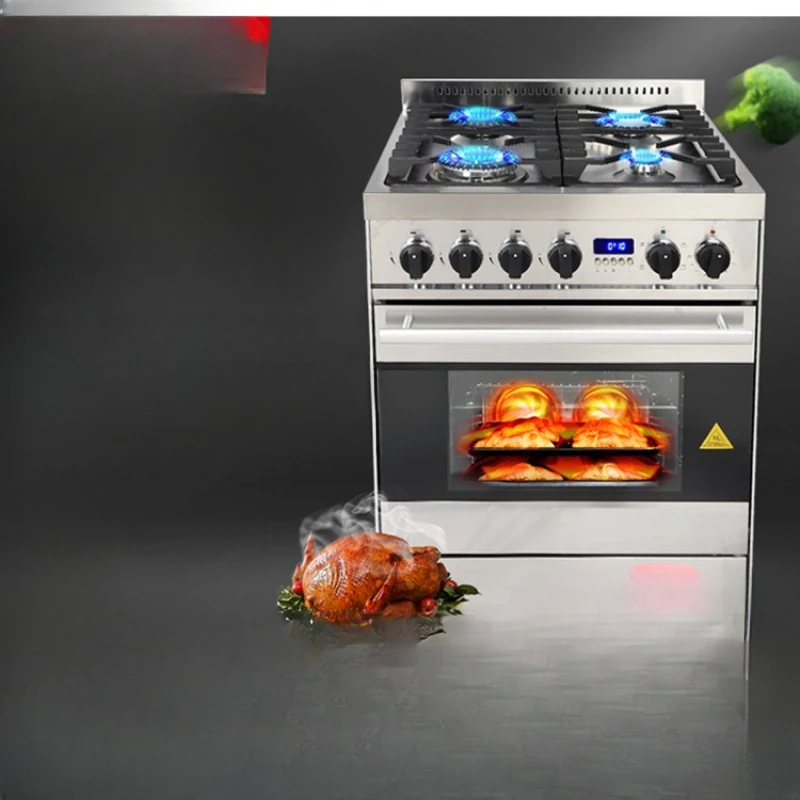 The gas stove electric oven is integrated with the integrated stove combination