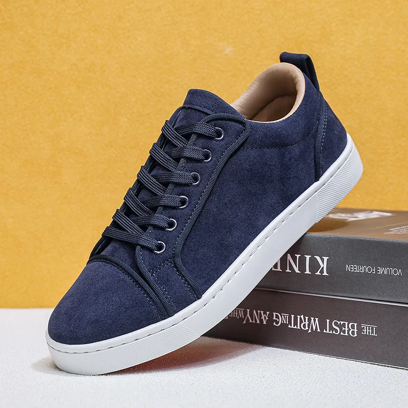 2026 New Spring Autumn Men's Board Shoes Versatile Men's Casual Single Shoes Anti Slip Sports Shoes