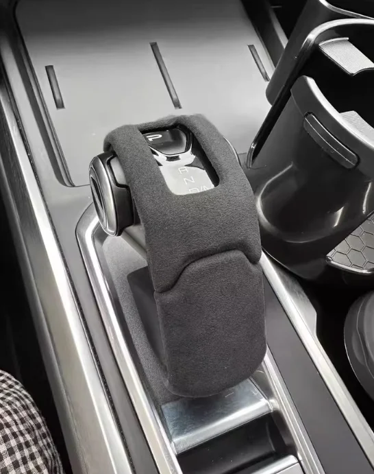 

For Tank300 Great Wall TANK 300 2021 2022 2023 2024 Super Suede Car Gear Shift Knob Trim Cover Gears Head Lever Colla Accessory