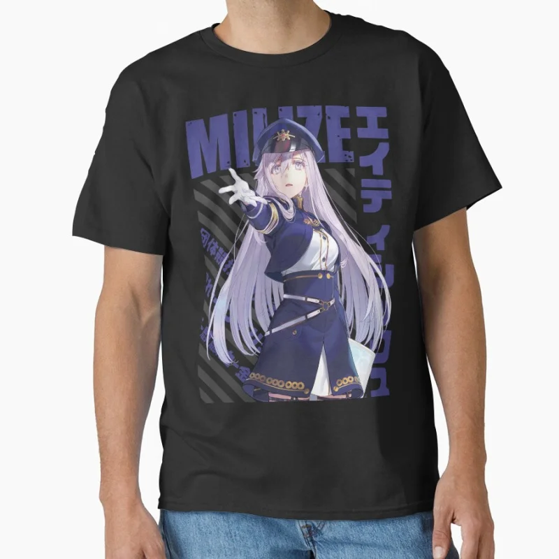 

86 - Vladilena Milize Cute Japan Eighty-six Anime t shirt for men 100% cotton Large size tops S-6XL Kawaii Manga Gift Tshirt