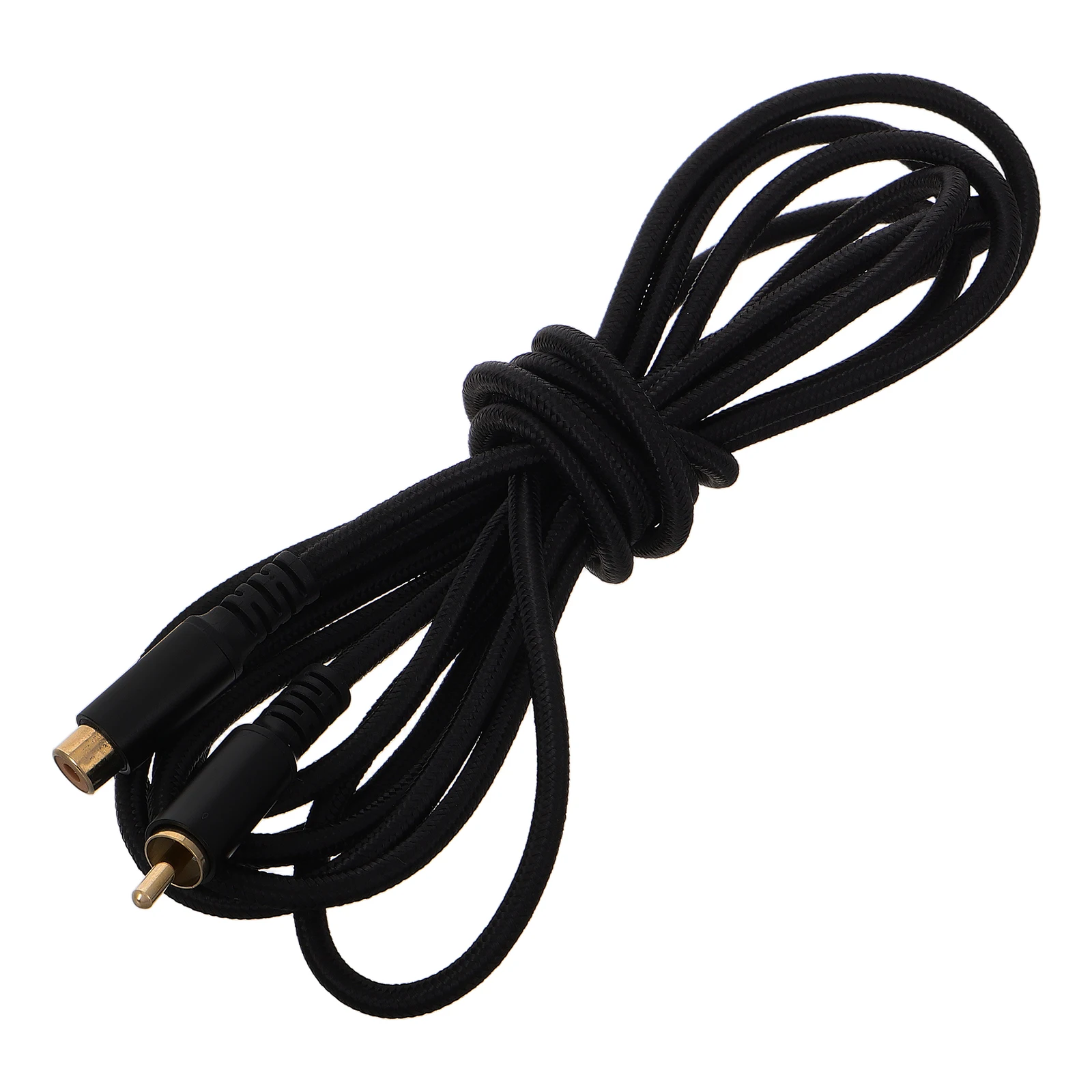 

Premium Aluminum Alloy Audio Cable Gold-Plated Male To Female Extension Stereo Video Cable For Speakers Tvs Dvd Dual