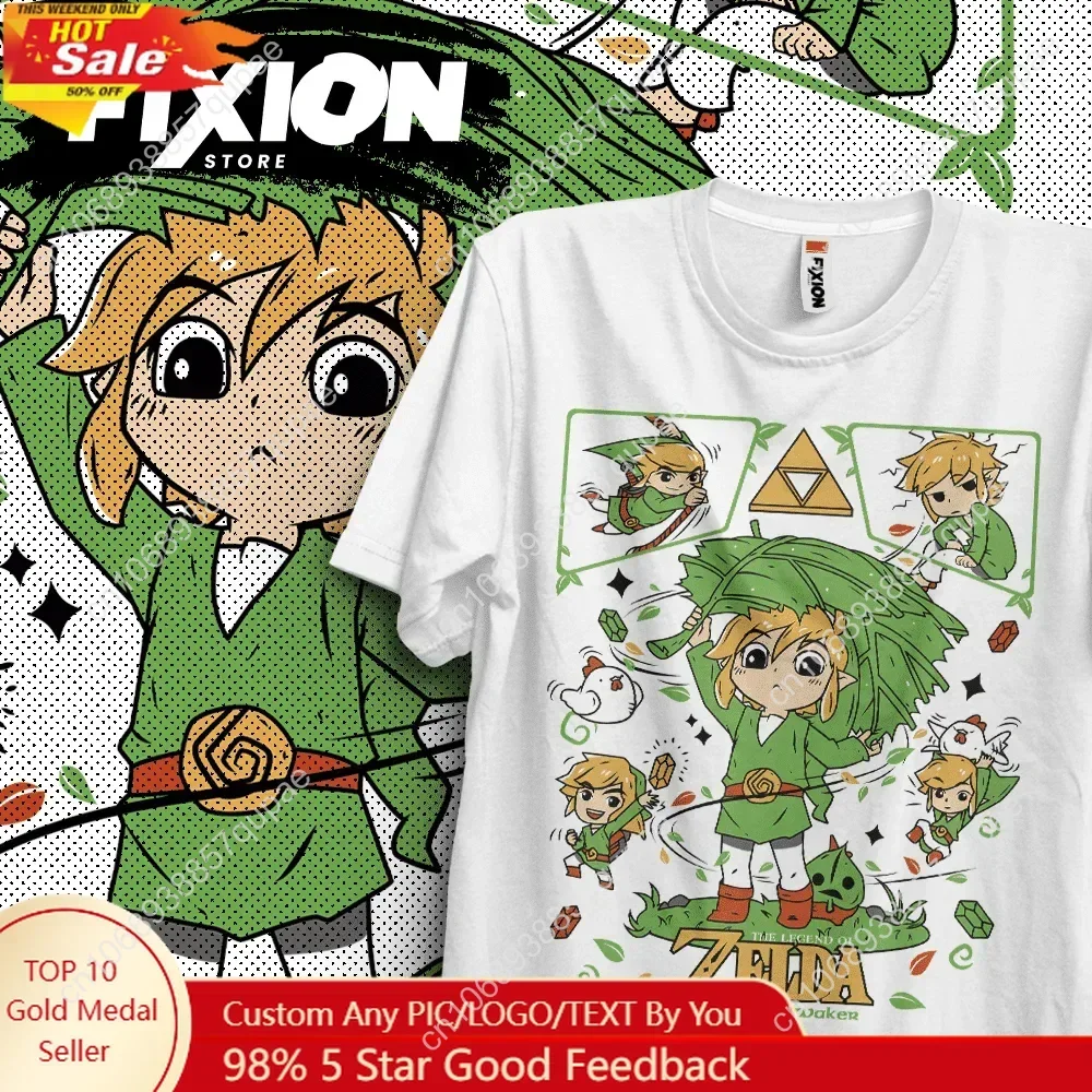 

T-shirt For AnimeZldWind Waker #MB [B] Manga Tee