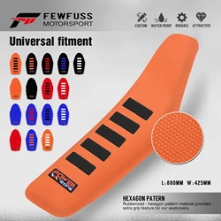 FEWFUSS Motorcycle Seat Cover Cushions Skin Bask in Waterproof Set Protection Antislip upset Apply to for KTM SXF KXF CRF