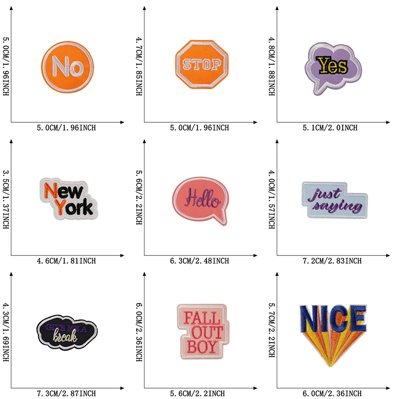 15 Teile/los Buchstaben Eisen Auf Patches Für Kleidung Gestickte Jacke Nähen Kinder Diy Stoffe Aufkleber Pack Thermische Klebe Applikation – Detail 2