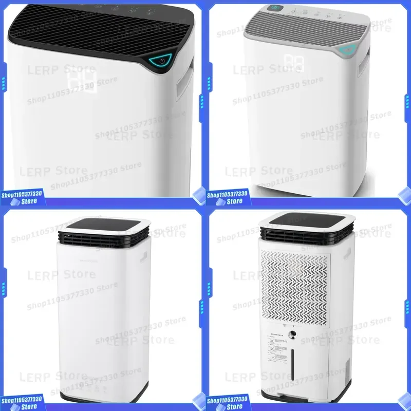 2.5L Refrigeration Dehumidifier Low Noise Household Air Drier Continuous Drainage Water Tank Portable Moisture Absorber for