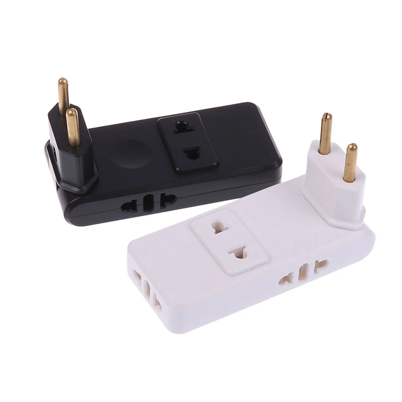 1PC Power Converter 4 In 1 Steckdose Verlängerung EU Steckdose 180 Grad Stecker Adapter Kanada Mexiko Reise Adapter