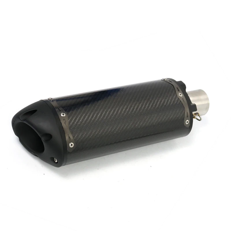 

R1 Two Brothers Escape Black Series Dual Slip-On Exhaust 51mm Exhaust Pipe Racing Carbon Fiber Muffler