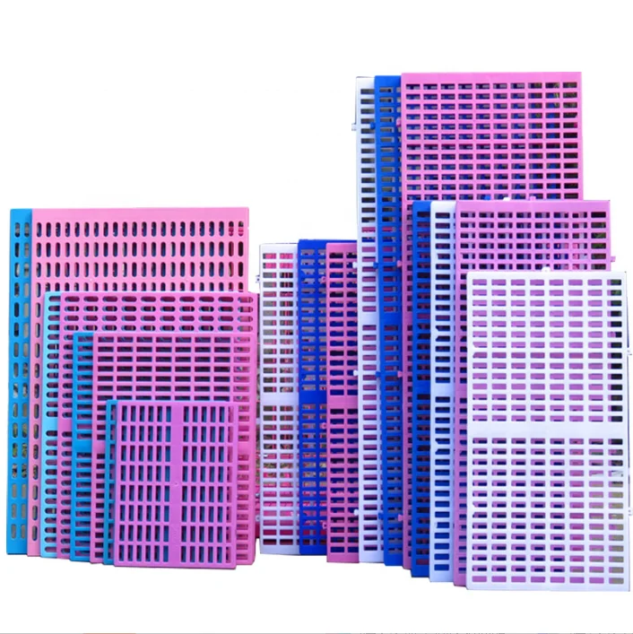 

Flooring Foot Pad Detachable Pet Dog Kennel Plastic Colorful Plastic Different Size Breathable Mesh Blue Dark Blue Pink White