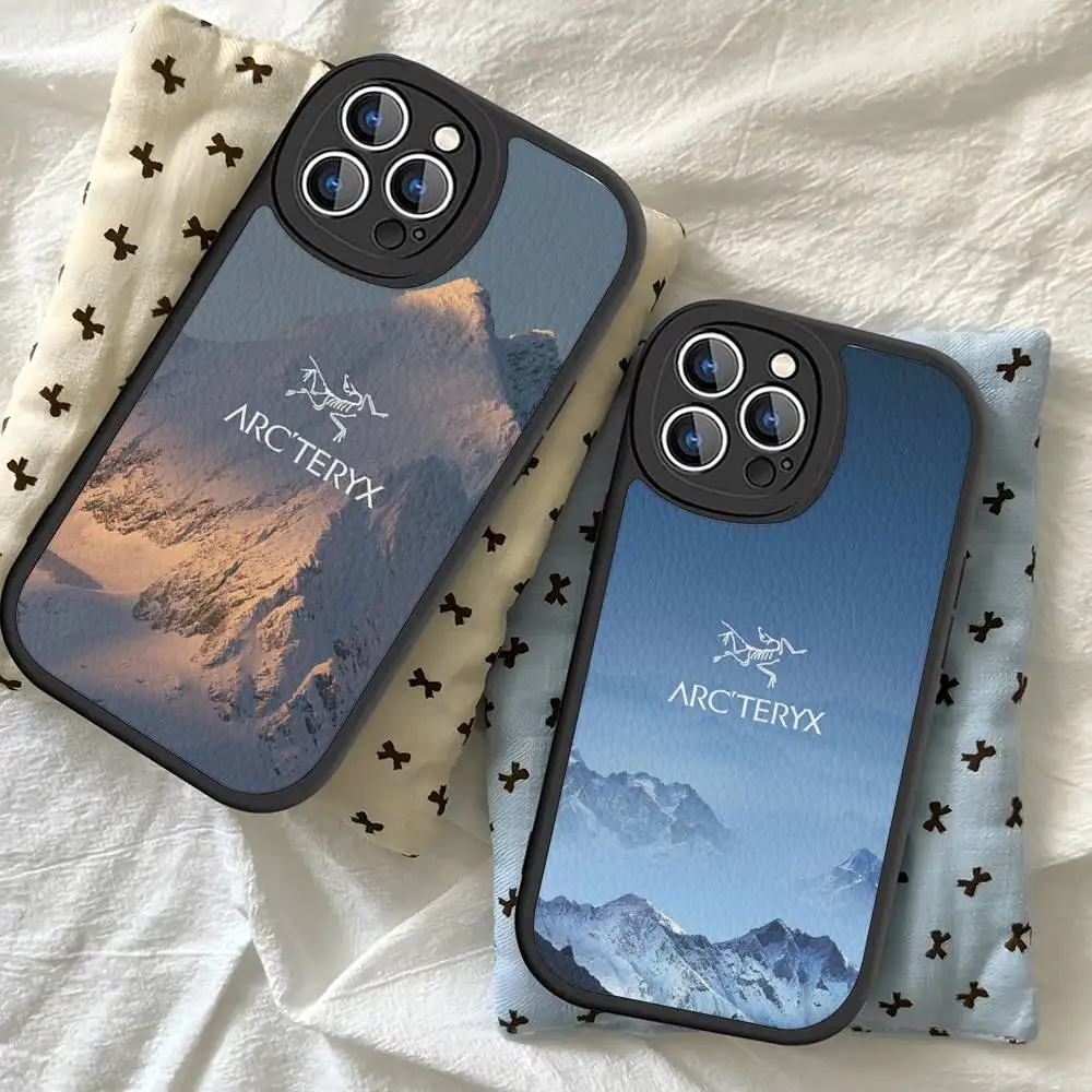 Classic Outdoor LOGO A-Arc T-Teryx Phone Case For IPhone 11 12 13 14 15 16 Pro Max Plus Leather Cover - Image 3