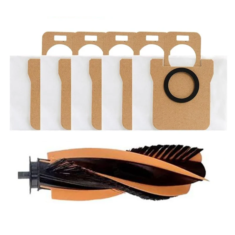 

Комплект для замены запчастей для робота-пылесоса ABBZ-For JONR P20 PRO/For JONR T5 Pro - 6 шт. основных щеток и мешков для сбора пыли