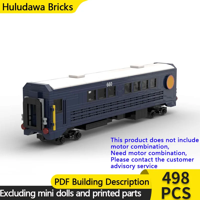 

Модель городской автомобиль MOC, строительные кирпичи, североцветский железнодорожный пассажирский поезд, модульная технология, детские праздничные подарки, сборные игрушки, костюм