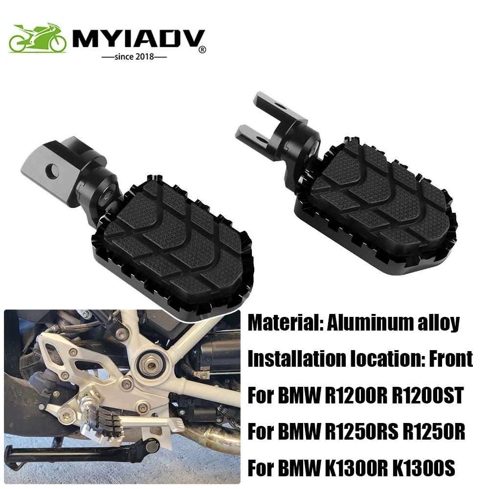 

Motorcycle Footrest Foot pegs Pedal Foot Rest For BMW R1200RS LC R1200R R1250RS R1250R 2005-2023 CNC Billet Wide R 1200 R RT R9T