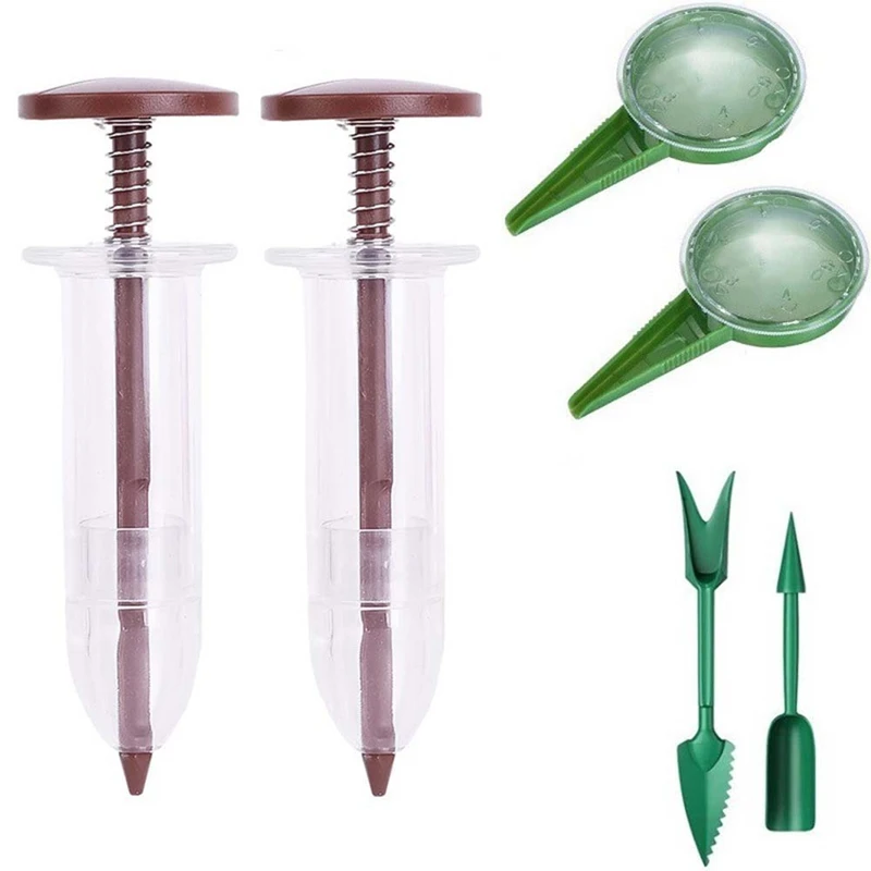 Mini Seed Spreader Kit Mini Seed Spreader Set Seed Sower Spreader Handheld For Tiny Seeds