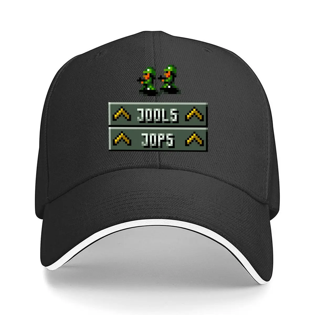 

Retro Game Pixels Bold Symbol Art Print Sandwich Baseball Cap