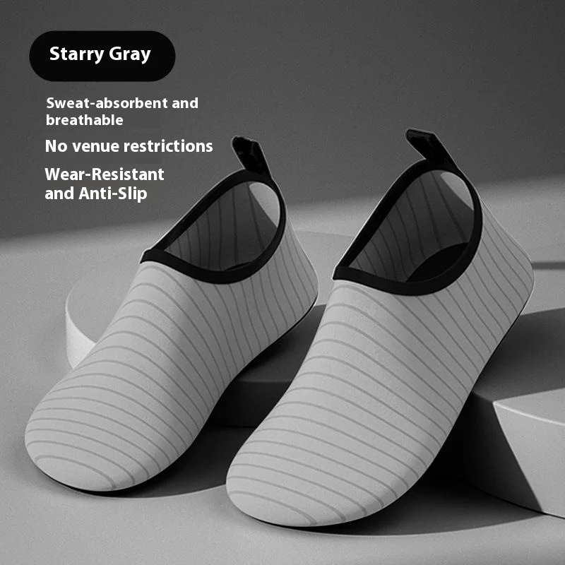2025 nuevos zapatos de agua de playa Unisex, zapatillas de natación transpirables de secado rápido para playa, zapatillas deportivas informales antideslizantes de verano