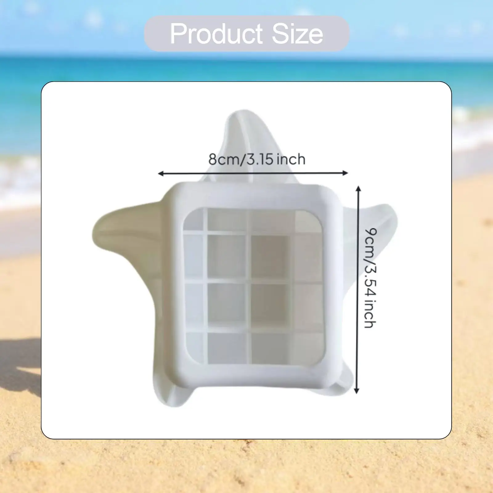 Cute Scuba Diving Lead Weight Shell Case Versatile Silicone Sleeve Holder for Freediving Underwater Equipment