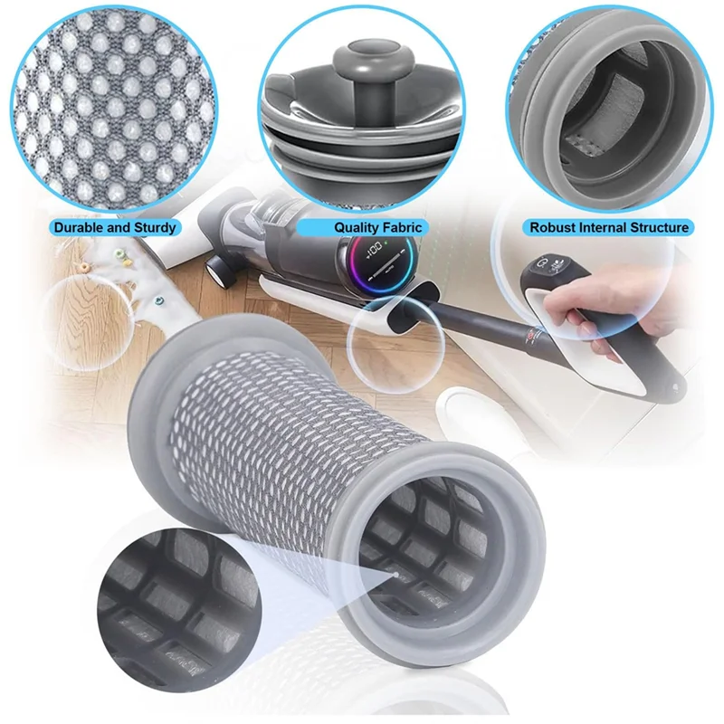 Kit de filtro de substituição A01V para A10/A11, PURE ONE S11/S12, PWRHERO11 - Inclui 4 pré-filtros e 2 filtros HEPA